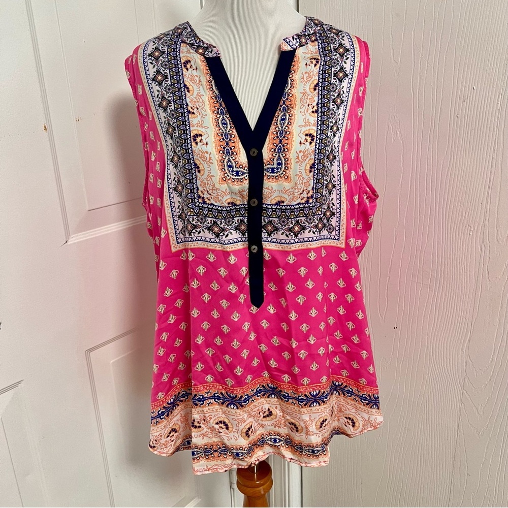 Brixon Ivy Sleeveless Blouse E1